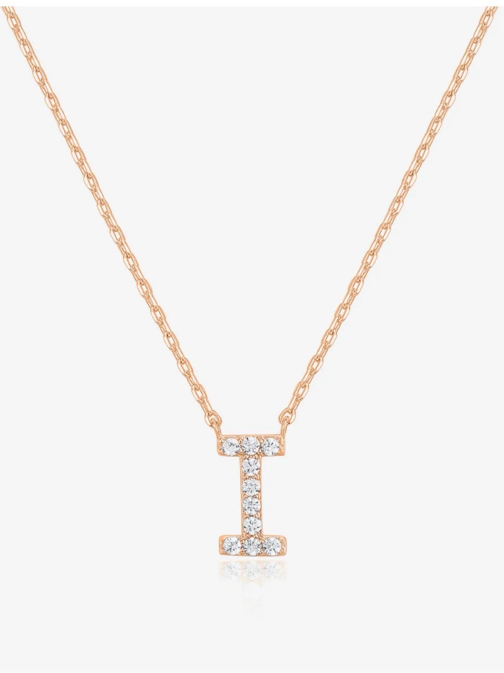 Pavoi Initial Necklace. Letter “I”. Brand New!